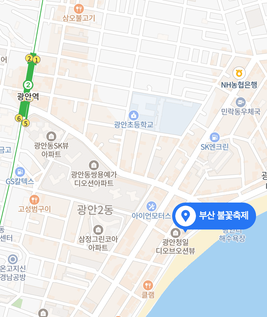 네이버 지도 - 부산 불꽃축제